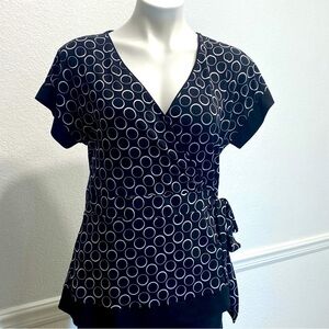 Apt 9, Side Tie Blouse Size M